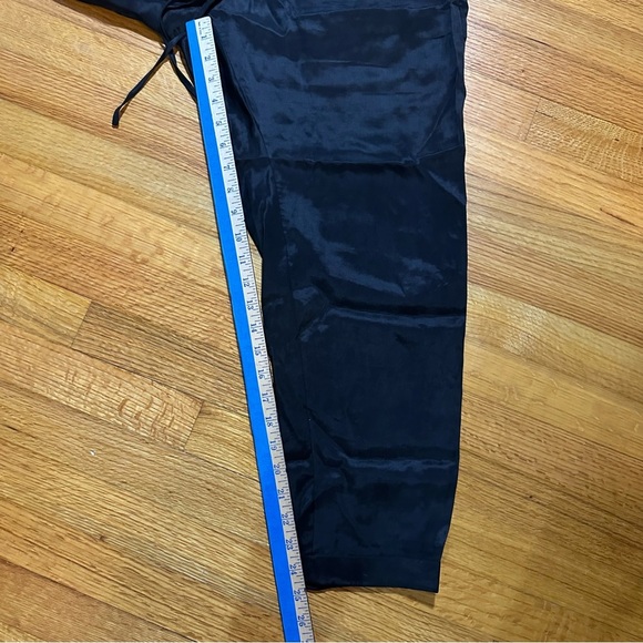 ZARA WOMENS OLIVE black  LYOCELL PANTS S (i9 - Picture 9 of 9